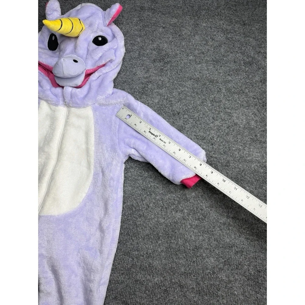 Costume Unicorn Baby Infant 6-9 Months Halloween Suit Light Purple